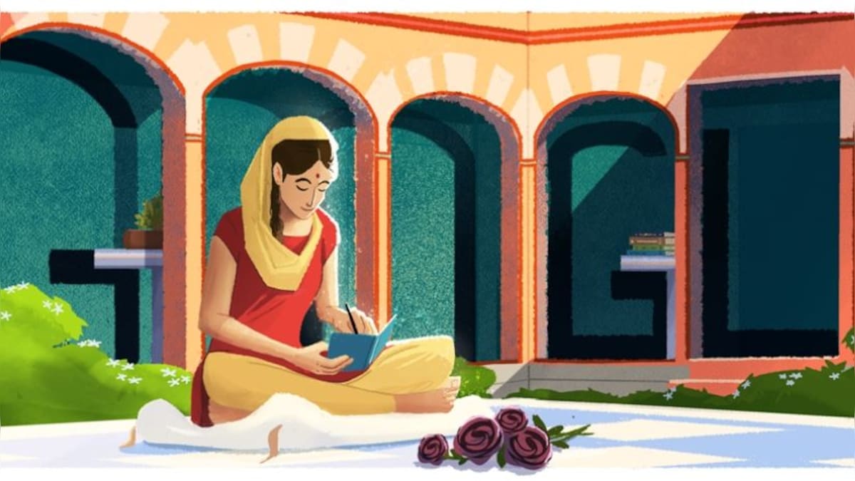 Google doodle celebrates 100th birth anniversary of Amrita Pritam, one of India's most prolific poets