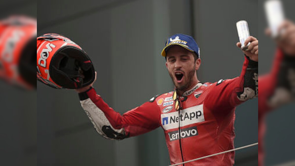 Austrian MotoGP: Ducati's Andrea Dovizioso pips Honda's Marc Marquez on final lap to win first race since March