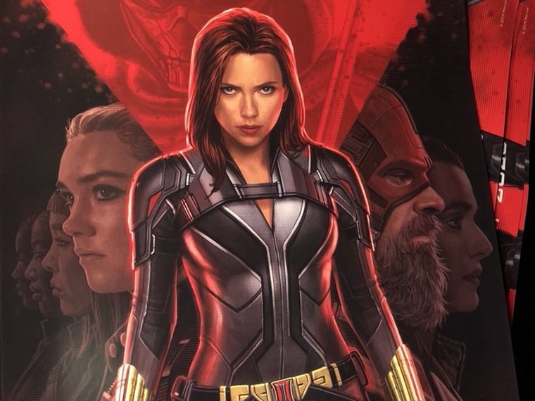 Black Widow first poster unveiled; New D23 Expo footage sees Scarlett Johansson go head-to-head with Florence Pugh Black Widow first poster unveiled; New D23 Expo footage sees Scarlett Johansson go head-to-head with Florence Pugh