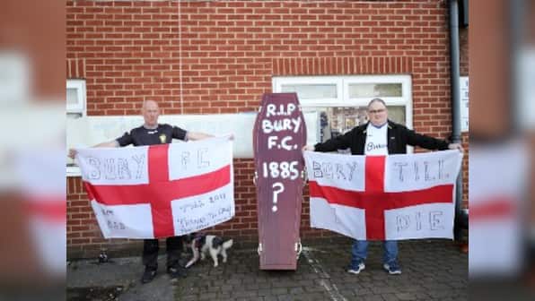 Bury FC expelled from English Football League after 125 years as takeover bid collapses; Bolton Wanderers in remission