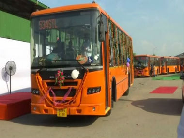 Arvind Kejriwal flags off 25 new buses for Delhi under cluster scheme; 1,000 in total to be delivered by January 2020 Arvind Kejriwal flags off 25 new buses for Delhi under cluster scheme; 1,000 in total to be delivered by January 2020