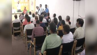 Over 200 professionals in Delhi take up BJP membership on Monday in presence of party leaders Manoj Tiwari, Vijendra Gupta