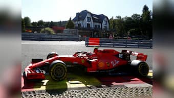 Belgian Grand Prix: Charles Leclerc pips teammate Sebastian Vettel as Ferrari dominates opening practice session