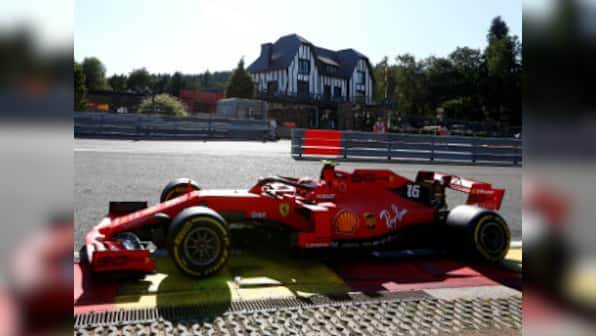 Belgian Grand Prix: Charles Leclerc pips teammate Sebastian Vettel as Ferrari dominates opening practice session