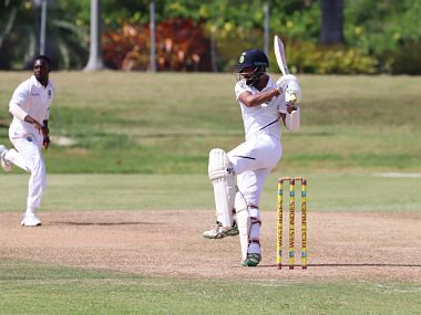 India vs West Indies: Cheteshwar Pujara slams ton as visitors reach 297/5 on Day 1 of warm-up clash against West Indies A India vs West Indies: Cheteshwar Pujara slams ton as visitors reach 297/5 on Day 1 of warm-up clash against West Indies A