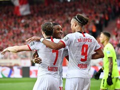 Bundesliga Rb Leipzig Thump Debutants Union Berlin 4 0 After Home Fans Stage Silent 15 Minute Protest Against Visitors Sports News Firstpost