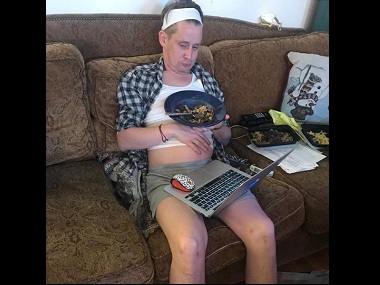 Macaulay Culkin takes a dig at Disney's Home Alone reboot, shares photo of 'what the update would look like' Macaulay Culkin takes a dig at Disney's Home Alone reboot, shares photo of 'what the update would look like'