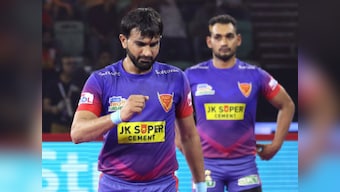 Pro Kabaddi 2019 Highlights, Dabang Delhi vs U Mumba in Greater Noida: U Mumba, Dabang Delhi share points after thrilling tie