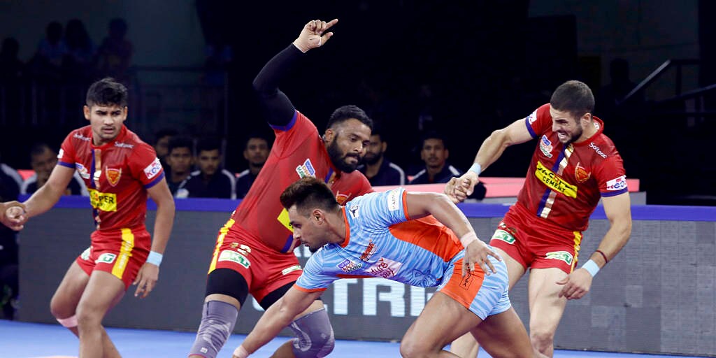 Pro Kabaddi 2019 Highlights, Dabang Delhi Vs Bengaluru Bulls At Delhi ...