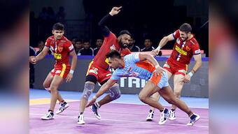 Pro Kabaddi 2019 Highlights, Dabang Delhi vs Bengaluru Bulls at Delhi: Naveen Kumar guides hosts to narrow win