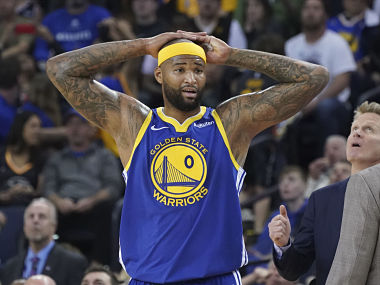 NBA: Los Angeles Lakers center DeMarcus Cousins to miss season after tearing ligament in left knee NBA: Los Angeles Lakers center DeMarcus Cousins to miss season after tearing ligament in left knee