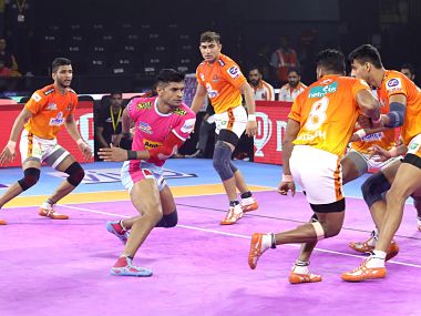 Pro Kabaddi 2019: Deepak Hooda shines for Jaipur Pink Panthers as bottom-placed Puneri Paltan suffer fifth loss Pro Kabaddi 2019: Deepak Hooda shines for Jaipur Pink Panthers as bottom-placed Puneri Paltan suffer fifth loss