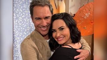 Demi Lovato to guest star in third and final instalment of Will & Grace, shares picture from the sets
