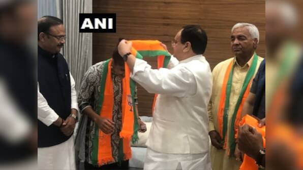 Wrestlers Babita Phogat and Mahavir Singh Phogat join BJP, say they were 'impressed with policies of Narendra Modi govt'