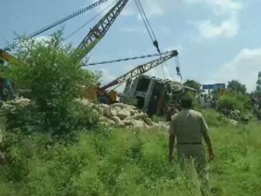 16 killed after truck overturns on two tempos in UP’s Shahjahanpur; Yogi Adityanath conveys condolences to kin of deceased