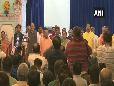 Yogi Adityanath allocates portfolios to newly sworn-in ministers after cabinet reshuffle; Jai Pratap Singh in charge of health dept Yogi Adityanath allocates portfolios to newly sworn-in ministers after cabinet reshuffle; Jai Pratap Singh in charge of health dept