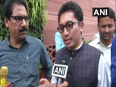 Arun Jaitley's demise is an irreparable loss, he contributed to making of New India: Ladakh MP Tsering Namgyal Arun Jaitley's demise is an irreparable loss, he contributed to making of New India: Ladakh MP Tsering Namgyal