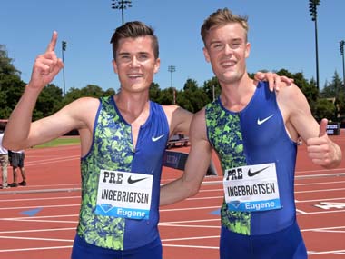 Norwegian siblings Henrik, Filip and Jakob Ingebrigtsen to act as pacesetters in Eliud Kipchoge's attempt to run two-hour marathon Norwegian siblings Henrik, Filip and Jakob Ingebrigtsen to act as pacesetters in Eliud Kipchoge's attempt to run two-hour marathon