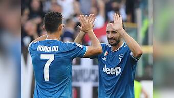 Serie A: Giorgio Chiellini scores lone goal in Juventus' win over Parma; Napoli down Fiorentina in seven-goal thriller