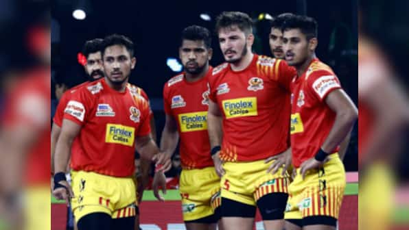 Pro Kabaddi 2019 Highlights, Telugu Titans vs Gujarat Fortunegiants in Noida: Fortunegiants end season with a 48-38 win