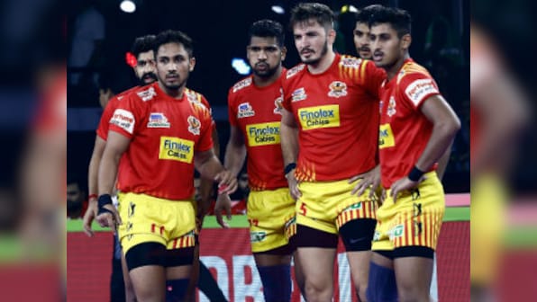 Pro Kabaddi 2019 Highlights, Gujarat Fortunegiants vs Jaipur Pink Panthers at Ahmedabad: Gujarat slump to sixth straight defeat