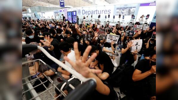Hong Kong braces for multiple anti-govt protesters targeting airport this week as tensions between China, western countries rise