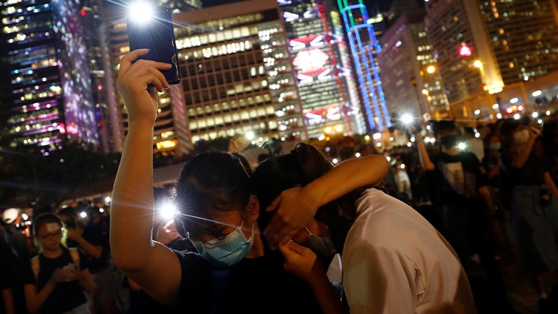 The Hong Kong protests were triggered by a Bill that aimed to send detainees to Mainland China for prosecution. Image: Reuters.