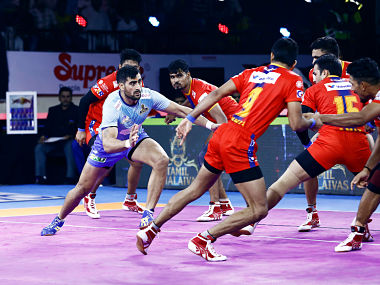 Pro Kabaddi 2019: UP Yoddha register second tie of season, hold Tamil Thalaivas to 28-28 draw Pro Kabaddi 2019: UP Yoddha register second tie of season, hold Tamil Thalaivas to 28-28 draw