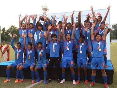 Striker Sridarth Nongmeikapam scores hat-trick as India thrash Nepal 7-0 to lift SAFF U-15 Championship title