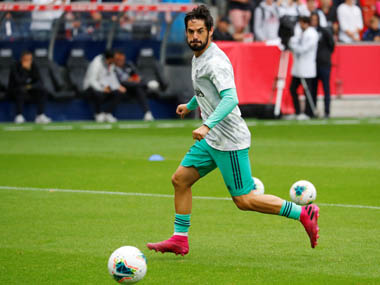 LaLiga: Real Madrid's injury woes worsen as Isco faces upto three weeks on sidelines after picking up thigh injury LaLiga: Real Madrid's injury woes worsen as Isco faces upto three weeks on sidelines after picking up thigh injury