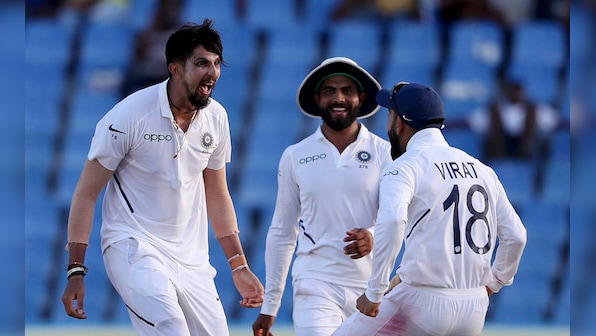 Ishant Sharma snaffles five-wicket haul on Day 2 in Antigua to put India in control of first Test against West Indies