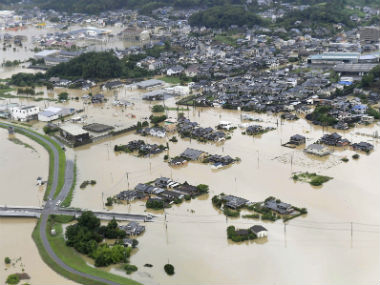 Two dead as heavy rains pound southwest Japan; 6,70,000 ordered to evacuate in wake of flood, landslide warnings Two dead as heavy rains pound southwest Japan; 6,70,000 ordered to evacuate in wake of flood, landslide warnings