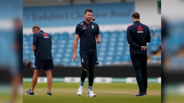 England pacer James Anderson to step up recovery from calf injury at training camp in South Africa's Potchefstroom ahead of Test series