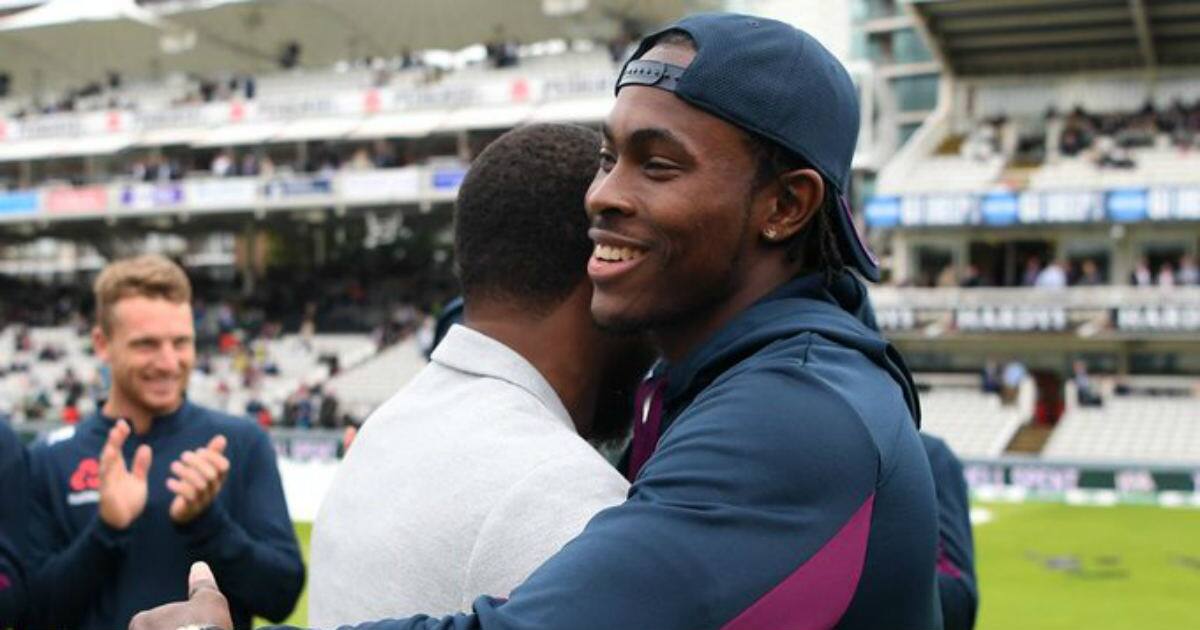 Ashes 2019 Jofra Archer receives England Test cap before rain washes