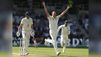 Ashes 2019: Josh Hazlewood's 5/30 helps skittle England out for 67 on Day 2 as Australia inch closer towards retaining urn