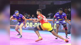 Pro Kabaddi 2019 Highlights, Dabang Delhi vs Jaipur Pink Panthers at Patna: Naveen Kumar's comprehensive show leads to Jaipur's first defeat of the season