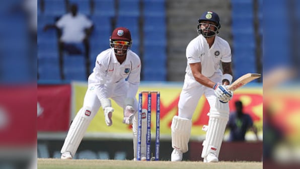 India vs West Indies: Virat Kohli, Mayank Agarwal's fifties hand visitors slender edge on evenly-contested Day 1 of second Test