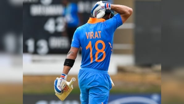 India vs West Indies: Virat Kohli overtakes Sourav Ganguly to become team's second highest run-scorer in ODIs