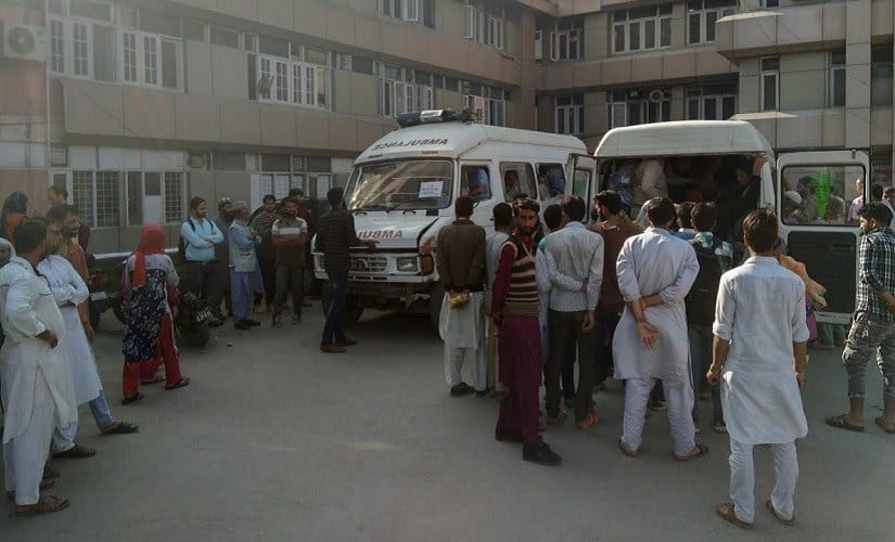 Srinagar’s Lal Ded Hospital. Firstpost/ Kaisar