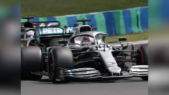 Hungarian Grand Prix: Mercedes' Lewis Hamilton emerges fastest overall in rain-hit Friday practice session