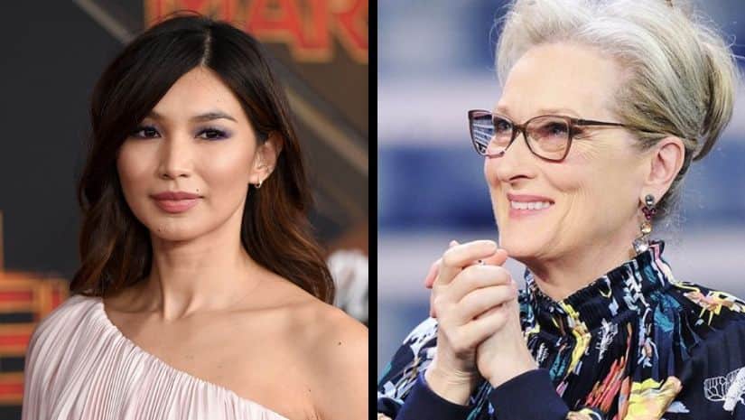 Gemma Chan and Meryl Streep are set to come together in Steven Soderbergh's Let Them All Talk. Images via Twitter