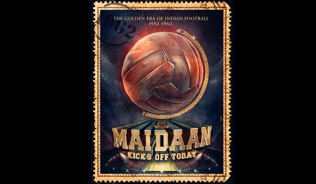 Ajay Devgn, Keerthy Suresh's sports drama gets title, first poster; Amit Sharma begins filming- Entertainment News, Firstpost