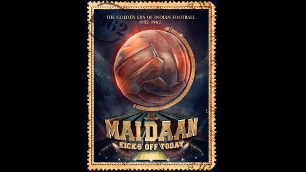 Maidaan: Ajay Devgn, Keerthy Suresh's sports drama gets title, first poster; Amit Sharma begins filming