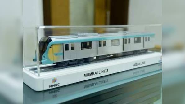Devendra Fadnavis unveils model coaches for Mumbai Metro line-3; Colaba-Bandra-SEEPZ 'aqua line' trains to feature dedicated wheelchair area