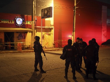 26 people dead, 11 wounded as gunmen shower bullets, set ablaze strip club in Mexico's Coatzacoalcos 26 people dead, 11 wounded as gunmen shower bullets, set ablaze strip club in Mexico's Coatzacoalcos