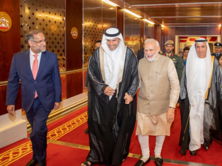 Narendra Modi awarded Order of Zayed by Abu Dhabi's crown prince for boosting bilateral ties between India, UAE