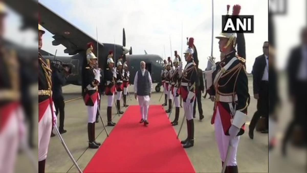 Narendra Modi arrives at France's Biarritz to attend G-7 Summit; PM expected to discuss Kashmir issue with Donald Trump