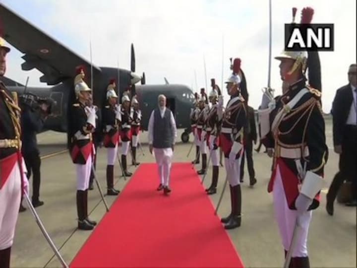 Narendra Modi arrives at France's Biarritz to attend G-7 Summit; PM expected to discuss Kashmir issue with Donald Trump