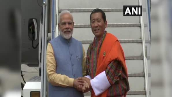 PM Narendra Modi arrives in Bhutan for two-day visit; will promote 'time-tested friendship' between nations