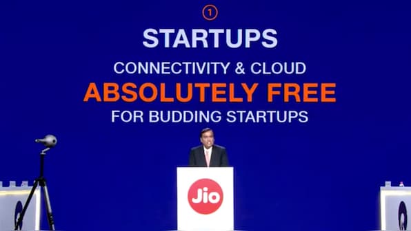 Reliance Jio announces Microsoft partnership, offers free cloud and internet services to budding startups